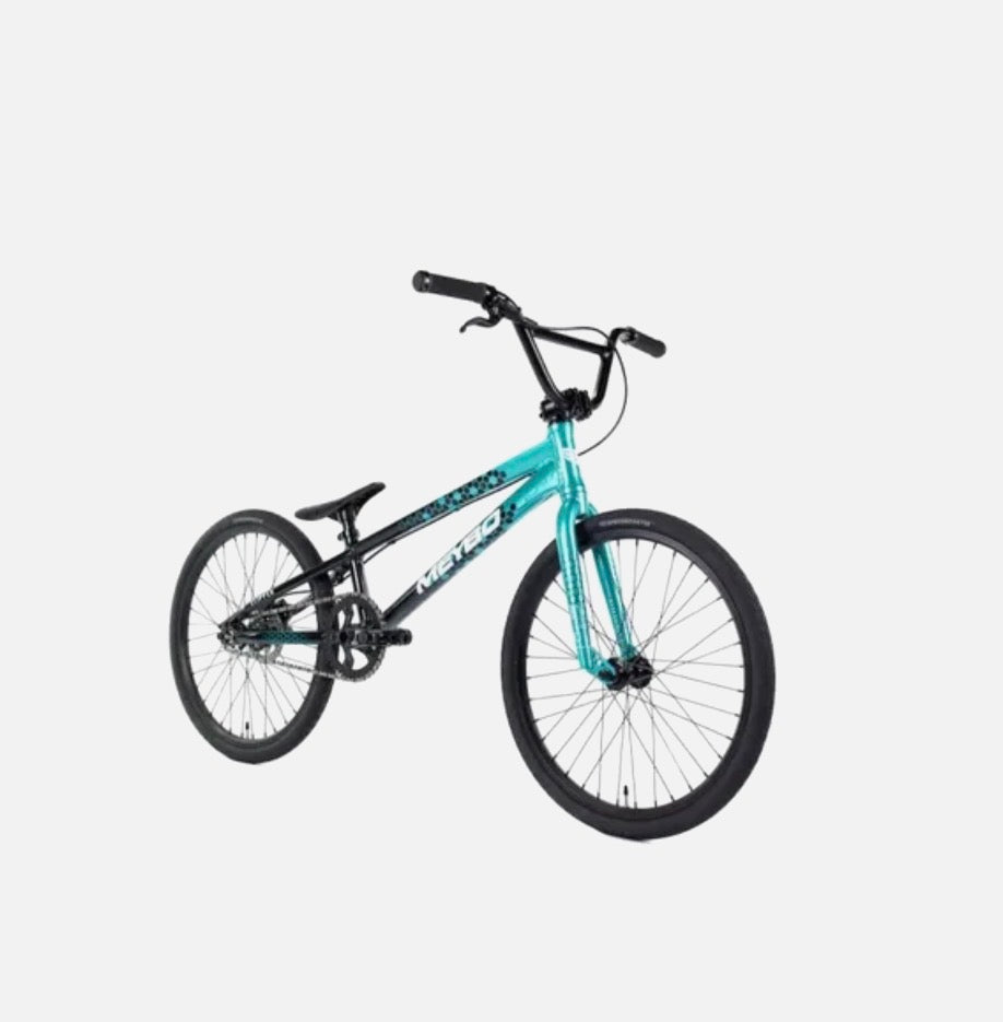 Meybo Clipper Expert (19.6"TT) BMX Race Bike-Black/Green/White