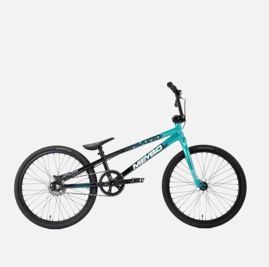 Meybo Clipper Expert (19.6"TT) BMX Race Bike-Black/Green/White