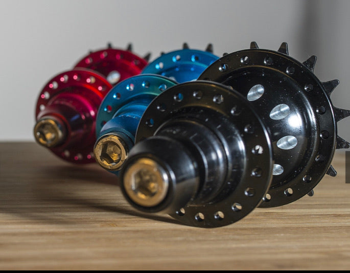 Rear Hub Ice black 36 Hole